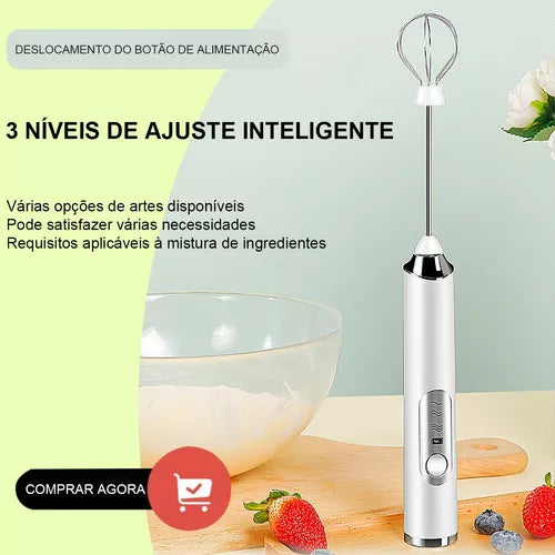 Misturador De Bebidas 2 Em 1 Elétrico - Últimas Unidades! 🔥