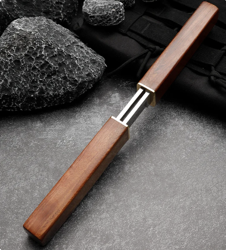 Faca Dupla Samurai™ • 100% Forjada (+FRETE GRÁTIS)