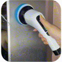 Escova Elétrica Recarregável 9 Em 1 Limpeza - Azzary