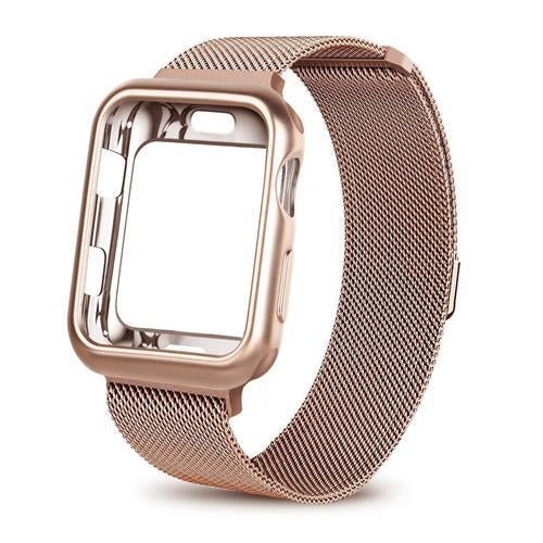 Pulseira com Case Milanese para Apple Watch 38/42mm