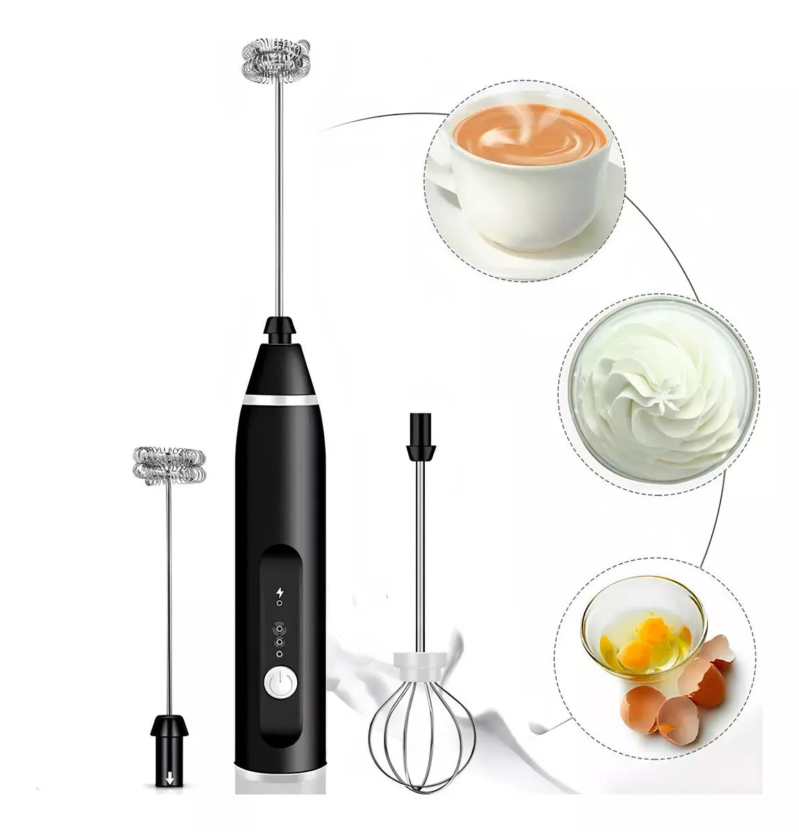 Misturador De Bebidas 2 Em 1 Elétrico - Últimas Unidades! 🔥