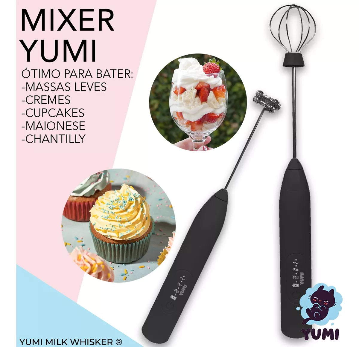 Misturador De Bebidas 2 Em 1 Elétrico - Últimas Unidades! 🔥