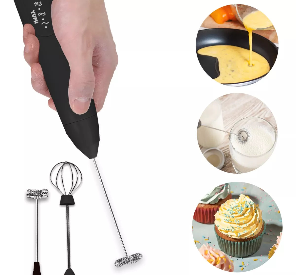 Misturador De Bebidas 2 Em 1 Elétrico - Últimas Unidades! 🔥