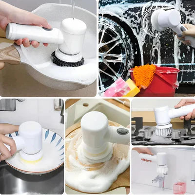 Escova Elétrica CleanMaster 5 em 1 - OFERTA VALIDA SOMENTE HOJE 🔥