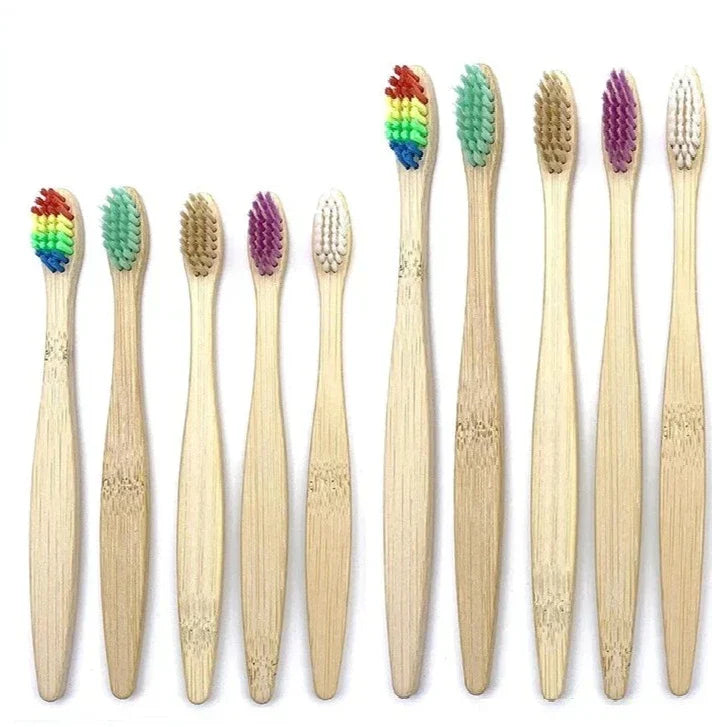 30 Escovas de Dentes de Bambu (pague 20 e leve 30)