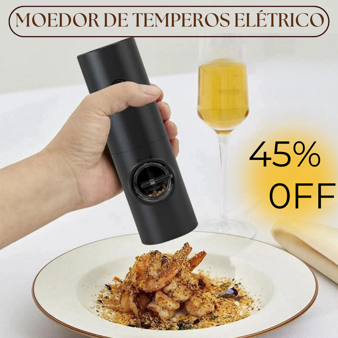 Moedor De Temperos Elétrico Precision Pro [COMPRE2 E PAGUE MENOS]