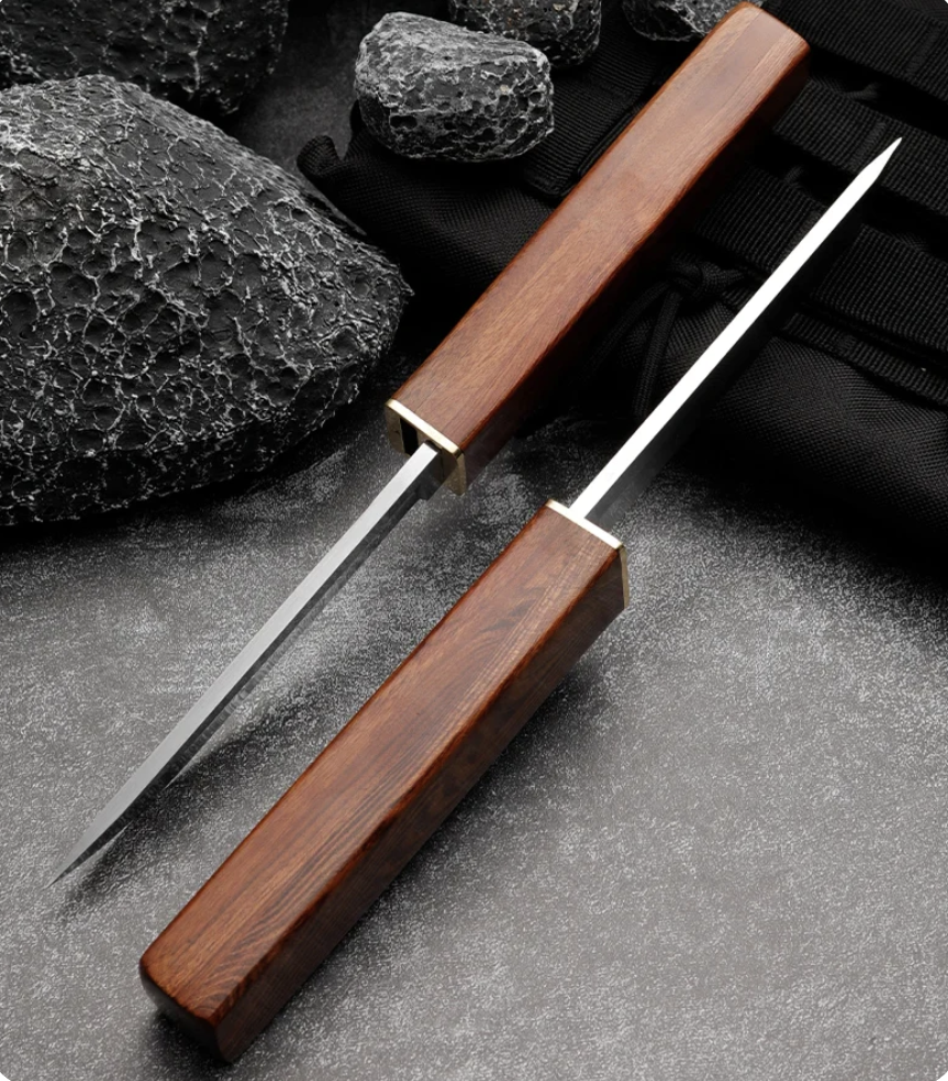 Faca Dupla Samurai™  • 100% Forjada (+FRETE GRÁTIS)