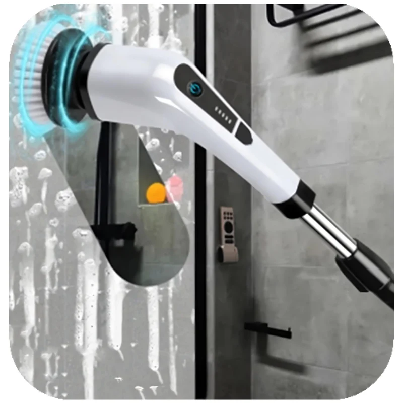 Escova 9 em 1 Recarregáveis Para limpezas Profundas - Azzary